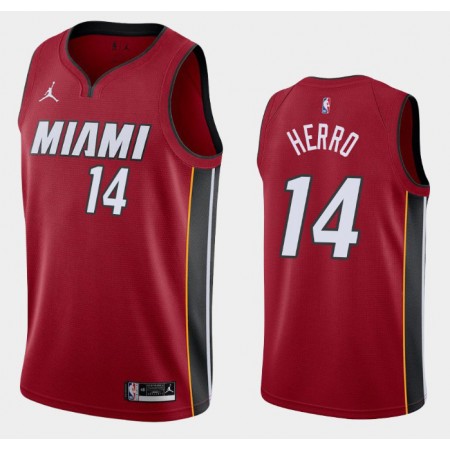 Herren NBA Miami Heat Trikot Tyler Herro 14 Jordan Brand 2020-2021 Statement Edition Swingman